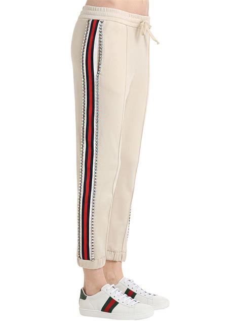 gucci girl pants|Gucci track pants women's.